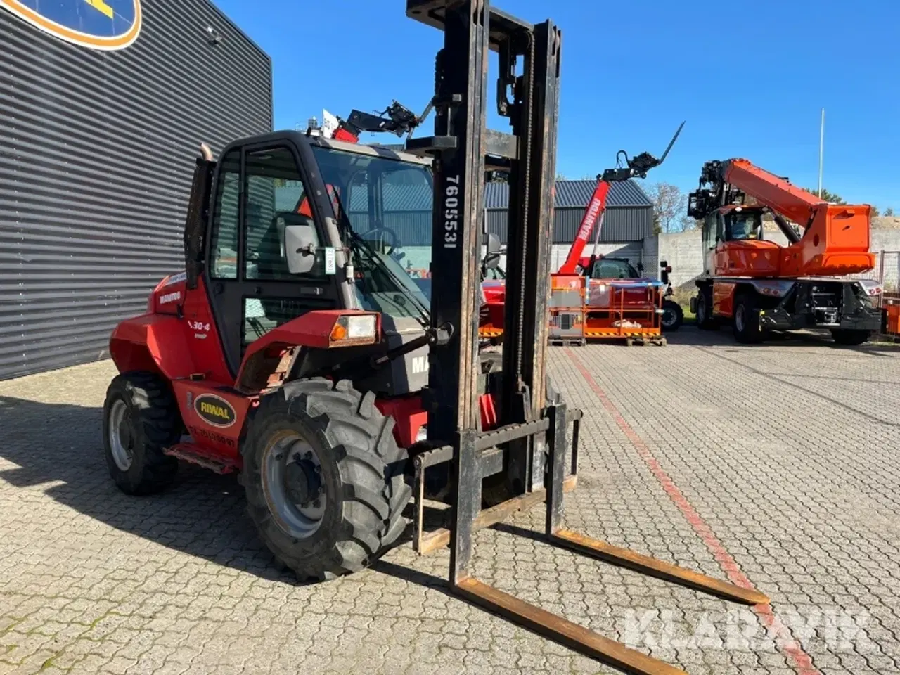 Billede 2 - Diesel Truck Manitou M30-4 4x4