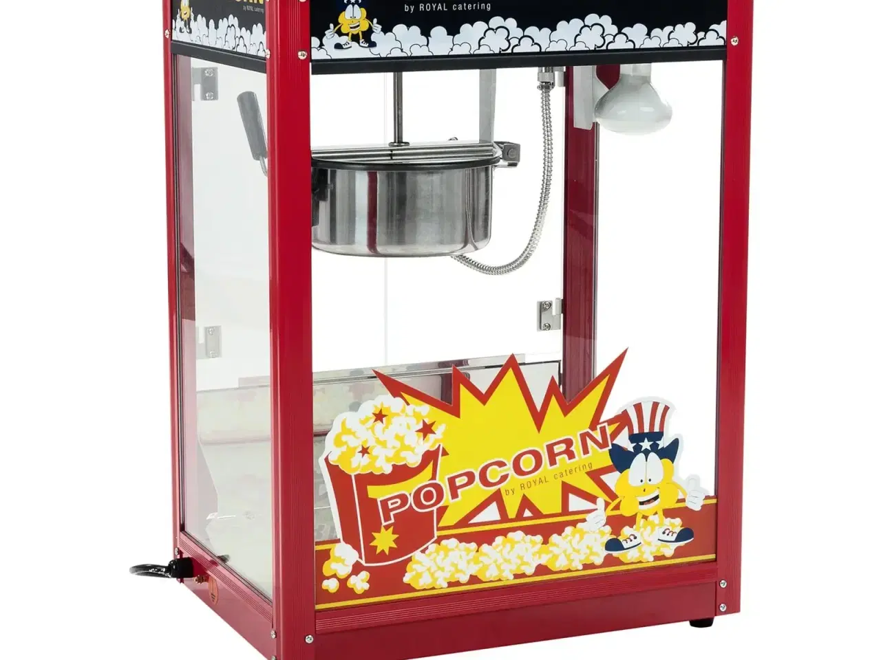 Billede 4 -  Popcornmaskine 88 L – 1500 W – sort tag