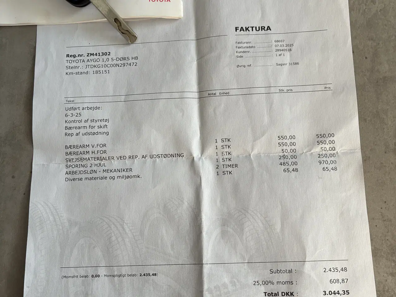 Billede 5 - Toyota Aygo Lav Km Tal