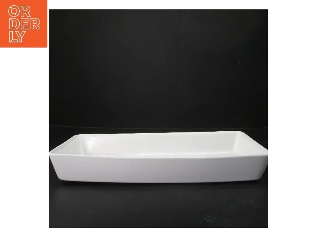 Billede 1 - Hvid rektangulært fad fra d'eco (str. 39,5x19,5 cm)