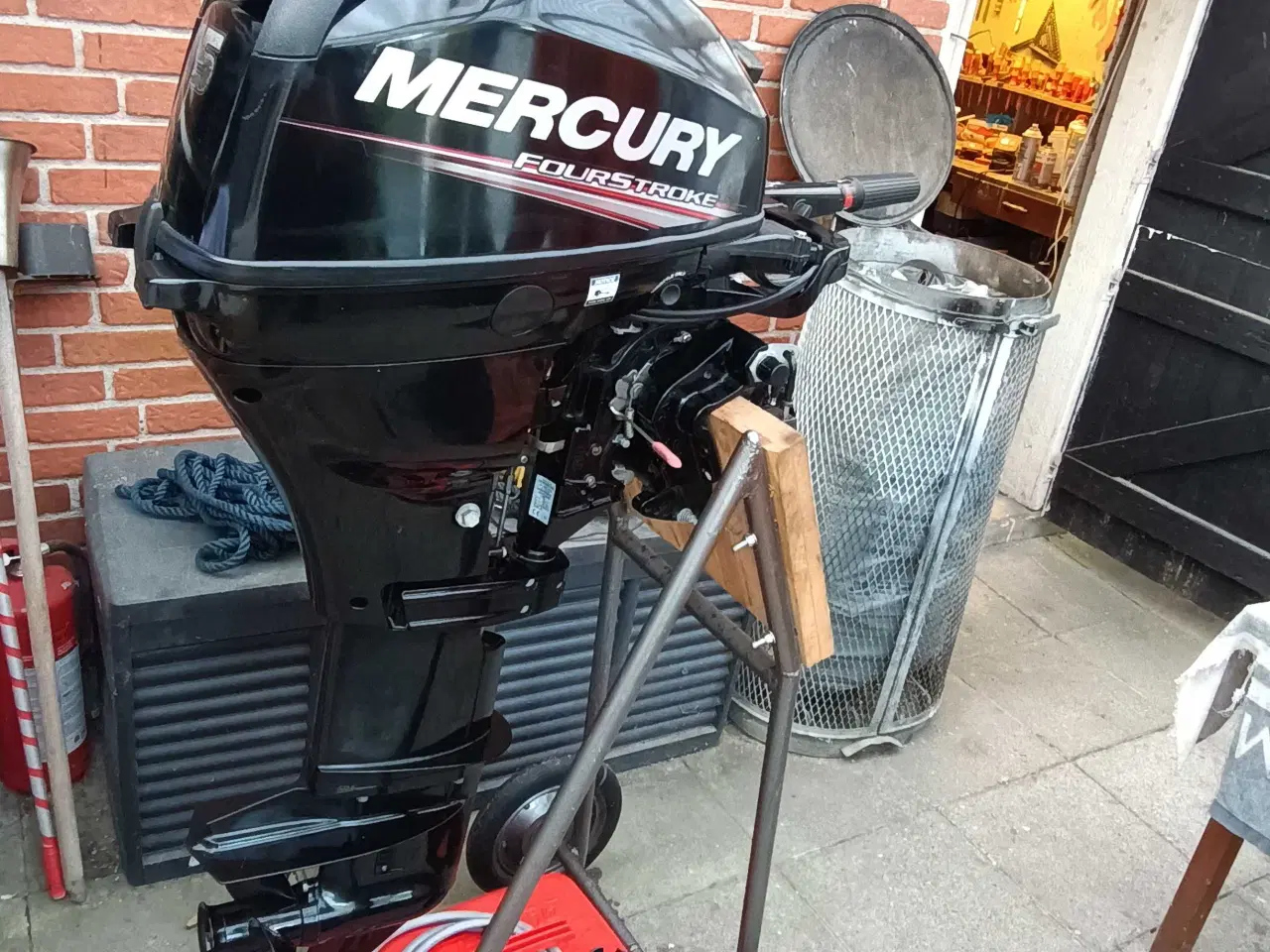 Billede 3 - Jolle med motor og trailer 