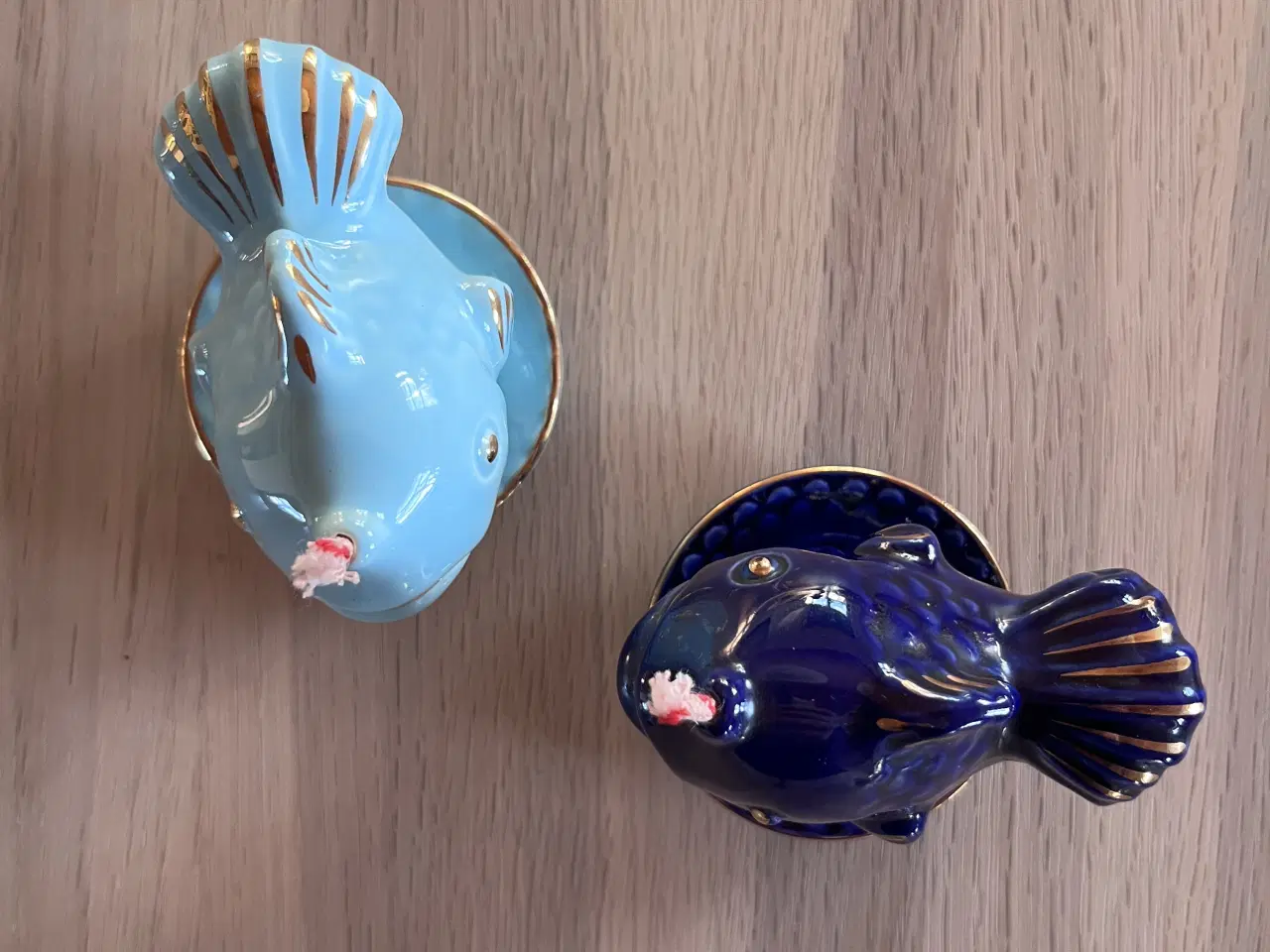 Billede 3 - Søholm Keramik – 2 stk. Retro Fisk-olielamper