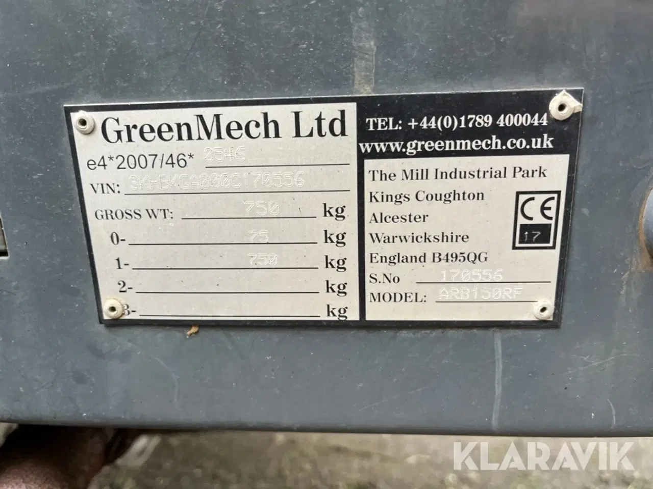 Billede 8 - Flishugger Greenmech ARB150RF