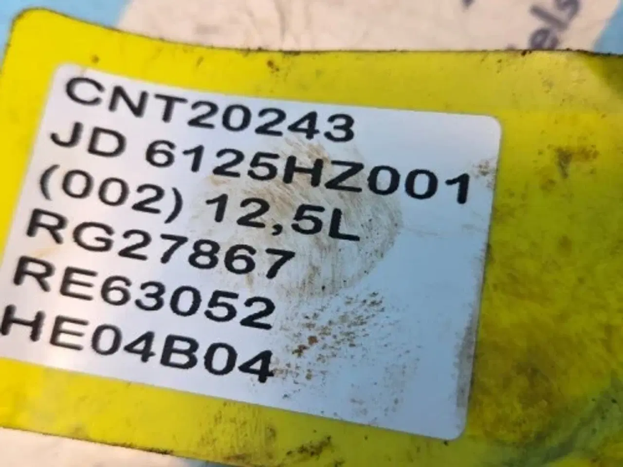 Billede 14 - John Deere 6125HZ001 Injektor RG27867