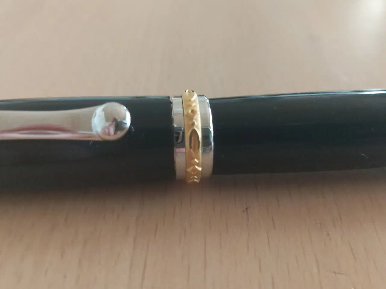 Billede 4 - Håndlavet akryl / Rhodium / 22k guld Rollerball.