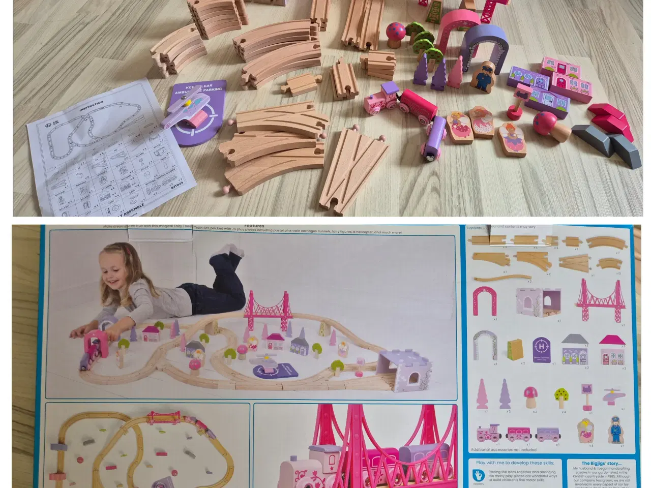 Billede 1 - Fairy Town Train Set