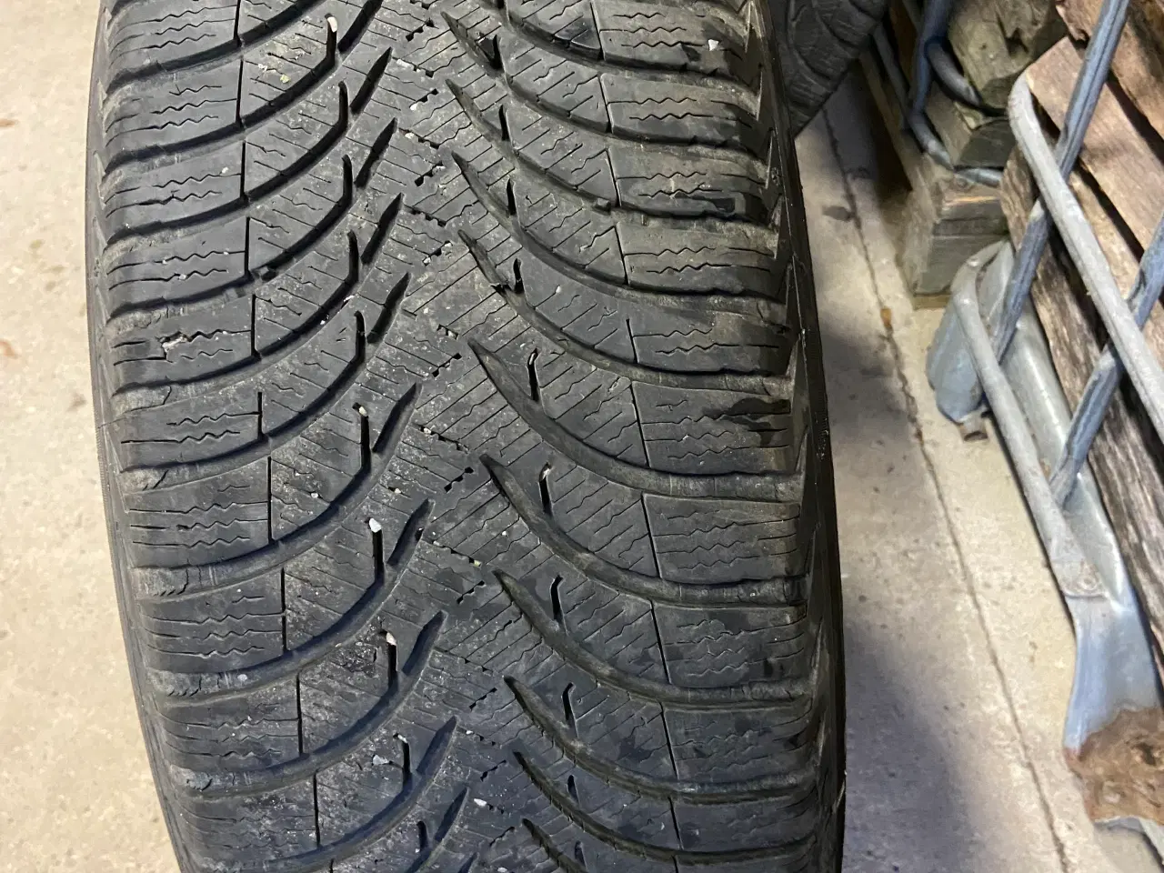 Billede 2 - Alufælge med vinterdæk 