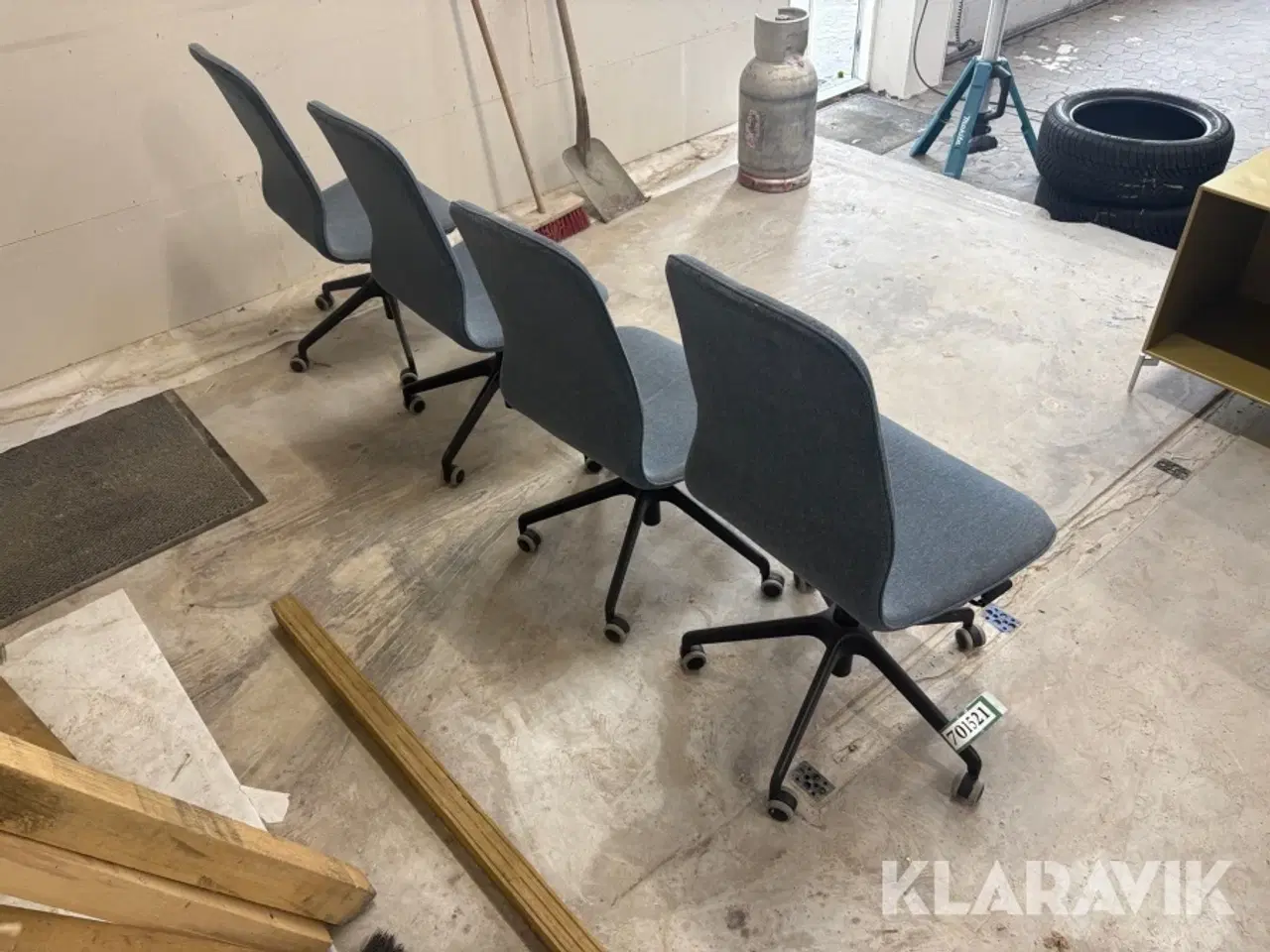 Billede 5 - Kontorstole 4 styk