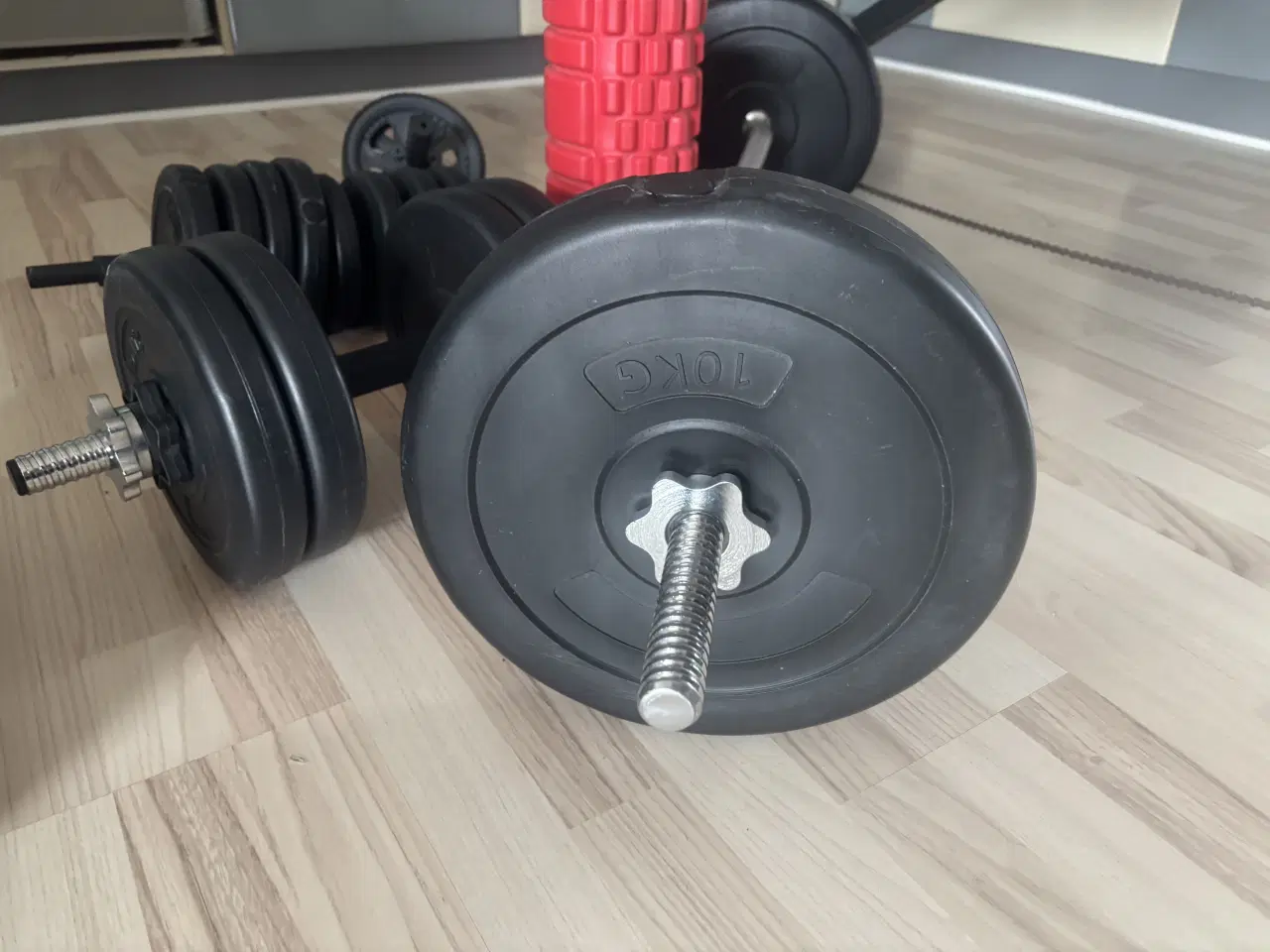 Billede 3 - Bænk+vægte m.m.