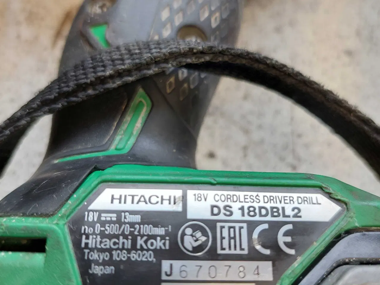 Billede 3 - Hitachi akku boremaskine 