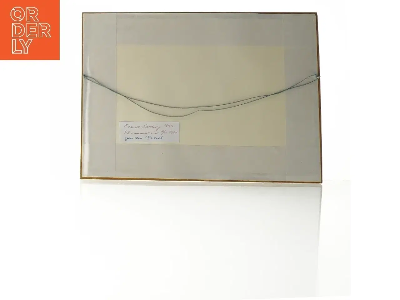 Billede 2 - Indrammet historisk tryk Franz Sedivy (str. 36,5 x 26,5 cm)