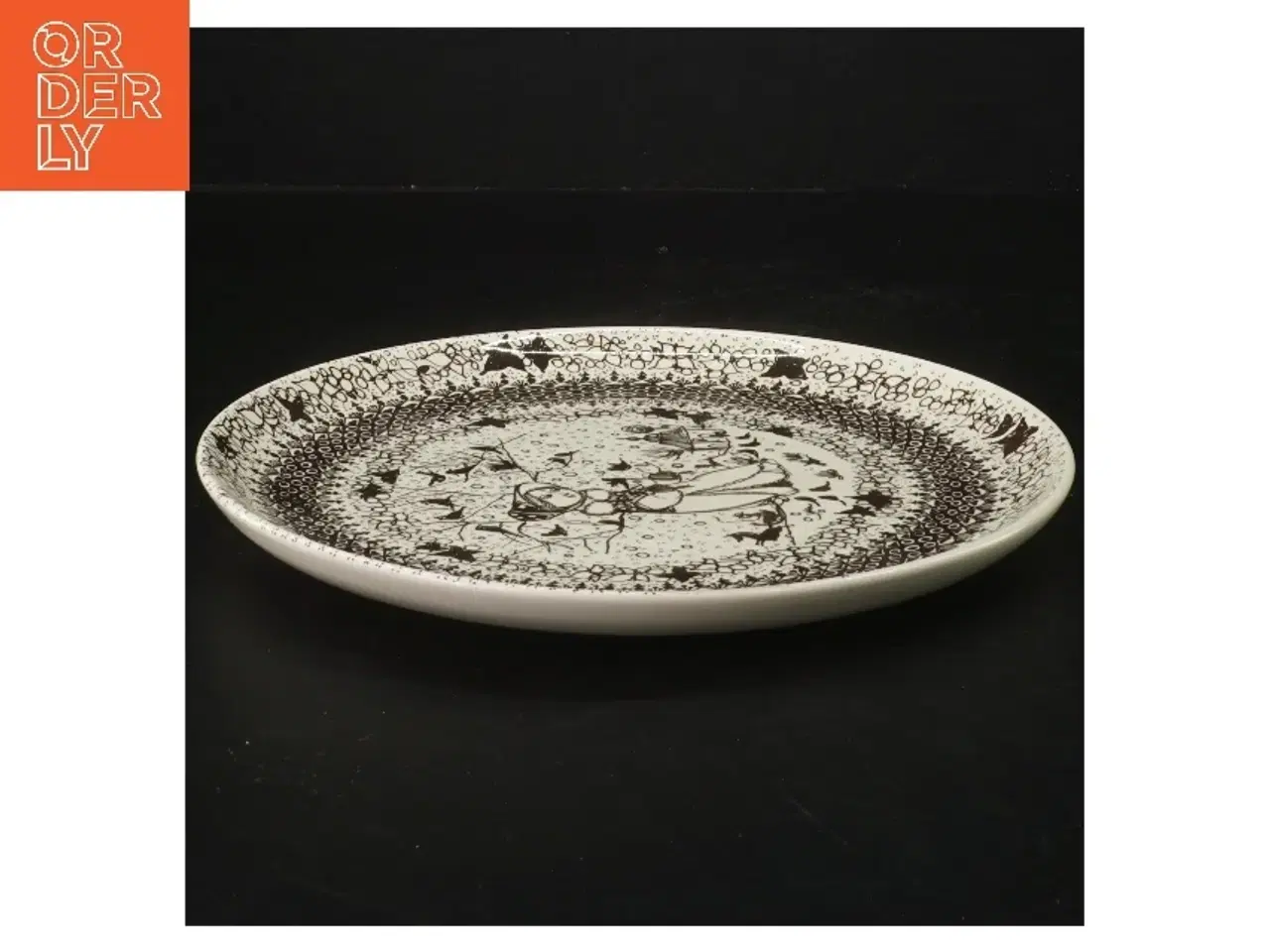 Billede 2 - Bjørn Wiinblad platte  Ø 22 cm fra Nymolle (str. Ø 22 cm)