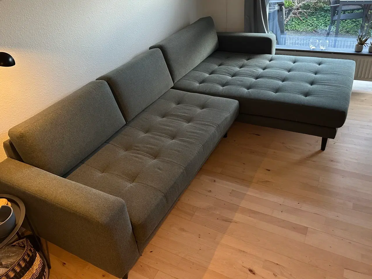 Billede 3 - Sofa med chaiselong 