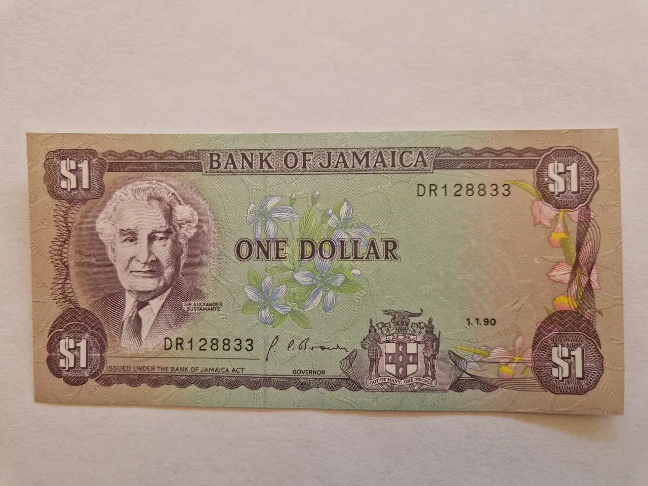 Billede 1 - 1 Dollar Jamaica 1990