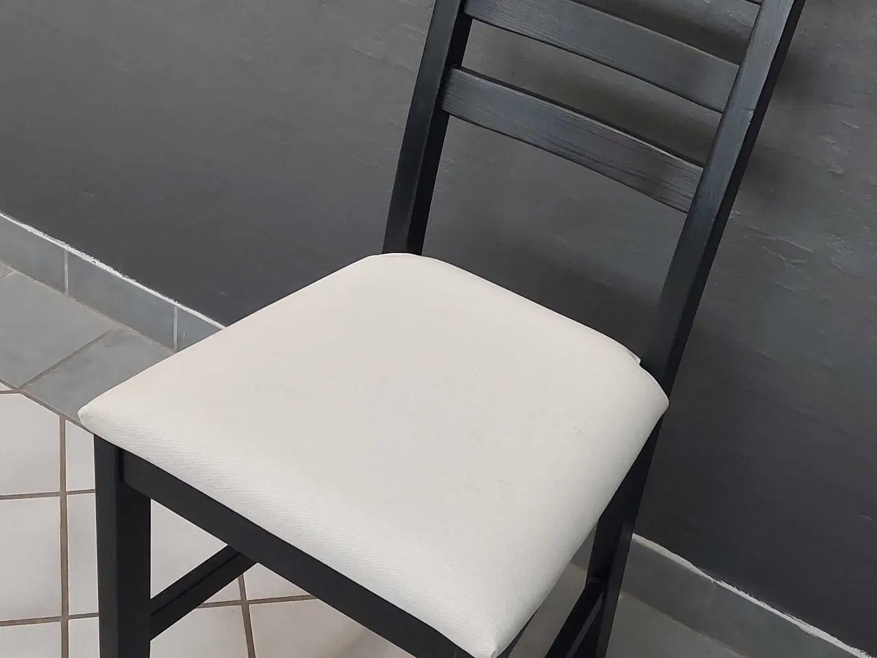 Billede 1 - Sort spisebordsstole fra IKEA