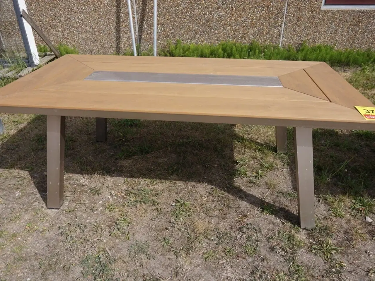 Billede 2 - Cadiz havebord - teak look 200x100 cm