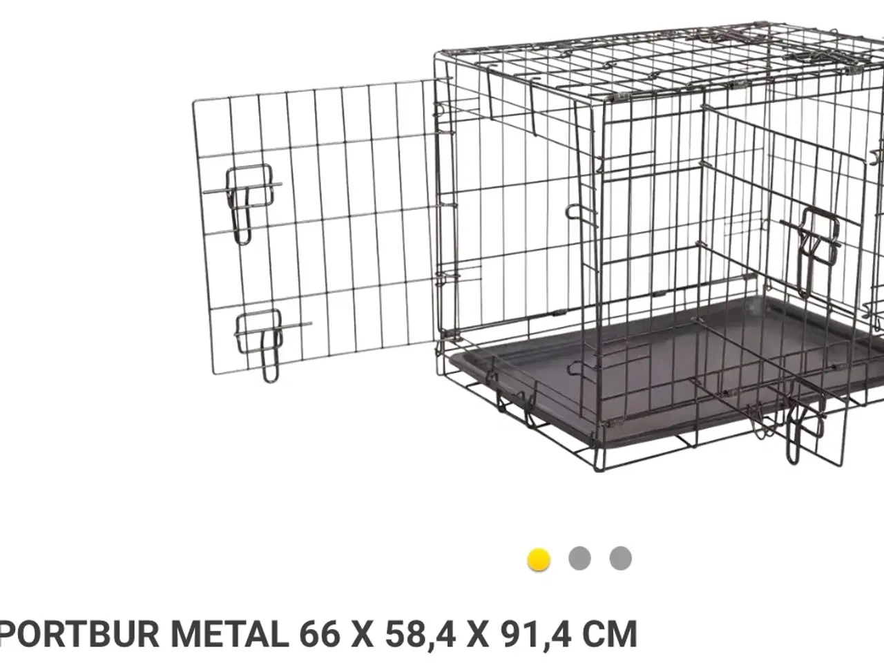 Billede 3 - Transport bur metal