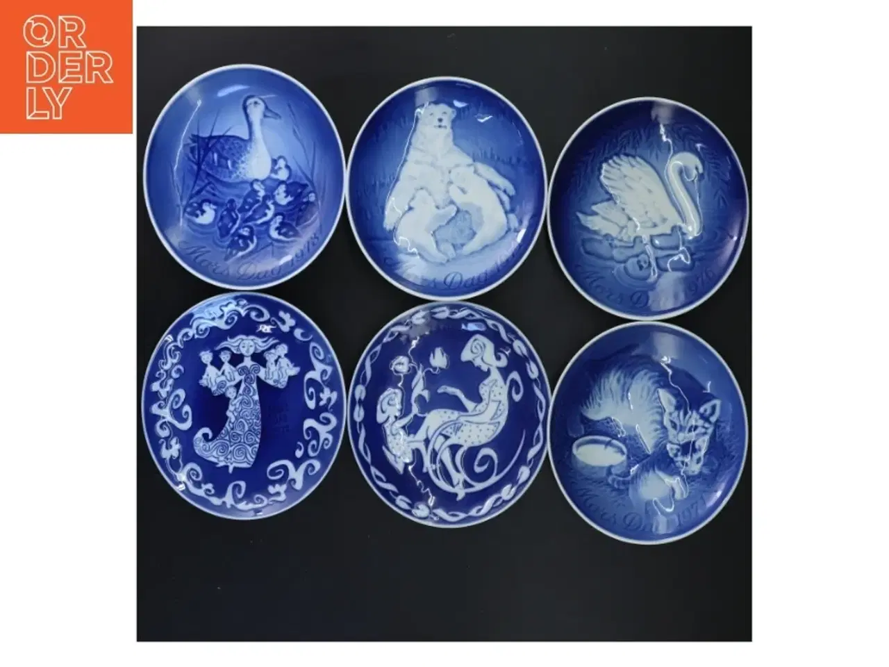 Billede 1 - Mors Dags platter fra Bing & Grøndahl (Ø 15 cm)