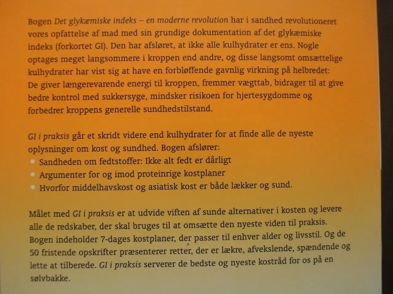 Billede 3 - det glykæmiske indeks - GI i praksis, af jennie br