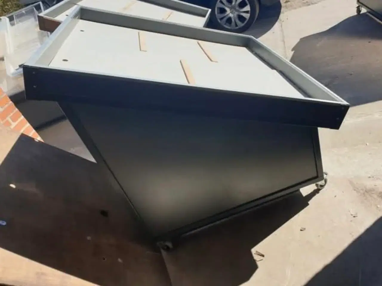 Billede 1 - Frugt og grøntsager stativ med hjul