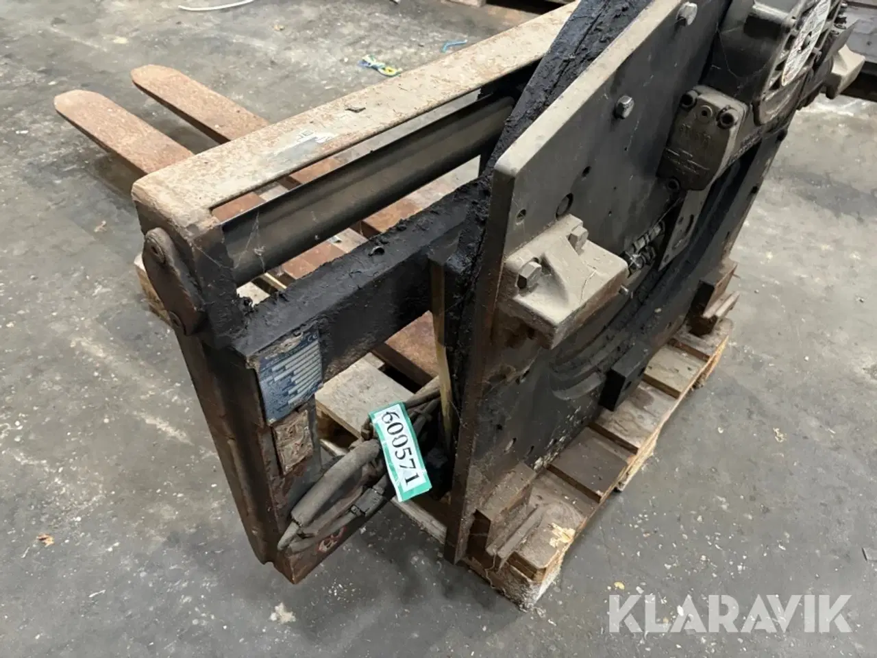 Billede 10 - Hydrauliske pallegafler Cascade 55E-SSN-0206 RO