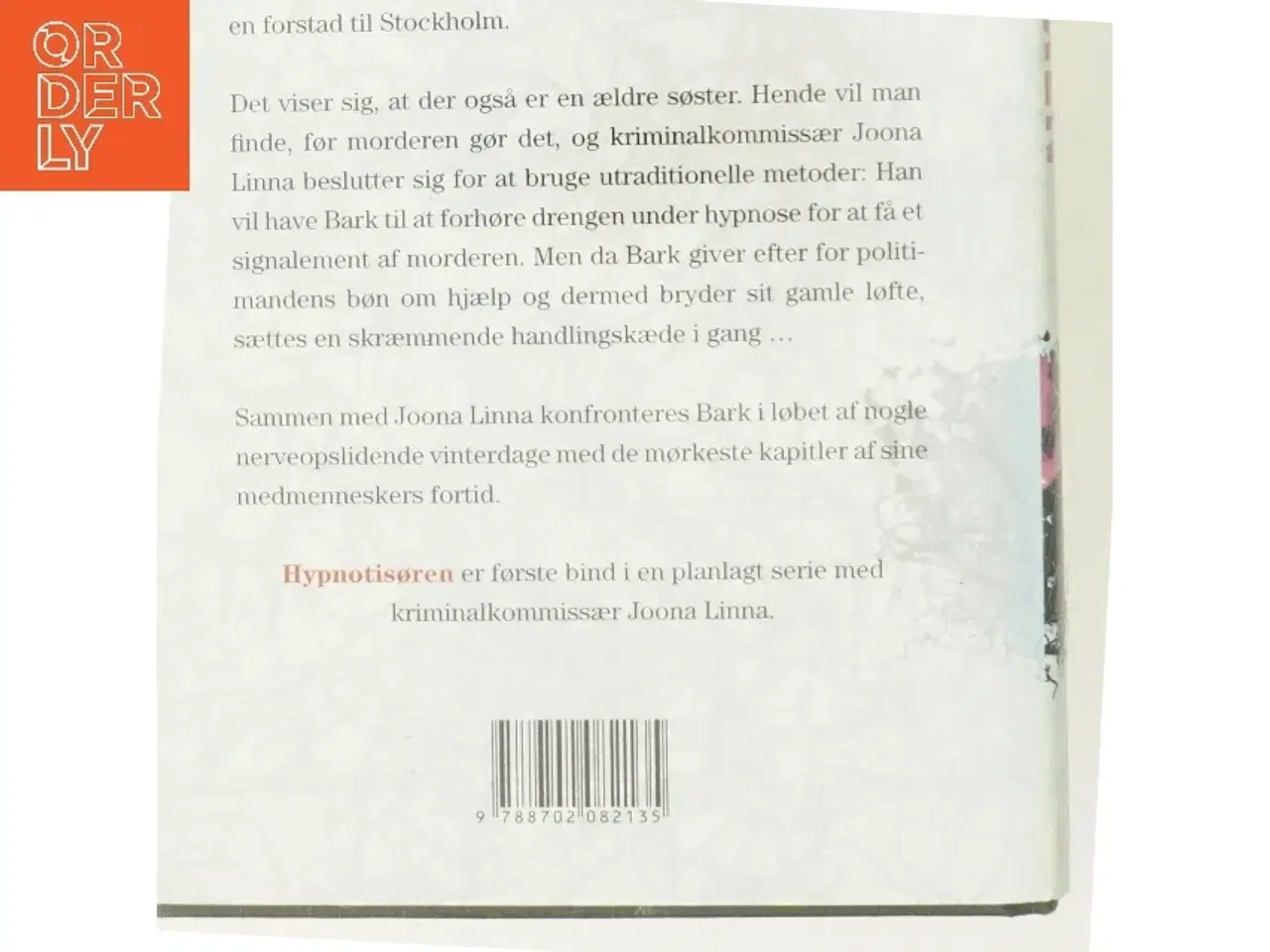 Billede 3 - Hypnotisøren af Lars Kepler (Bog)