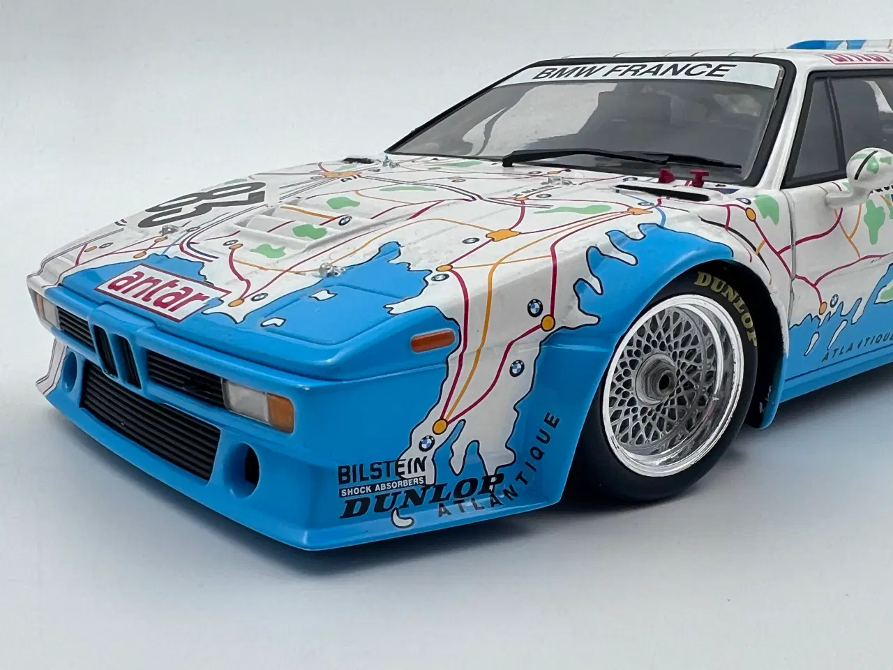 Billede 6 - 1980 BMW M1 #83 LM / IMSA - MINICHAMPS - 1:18