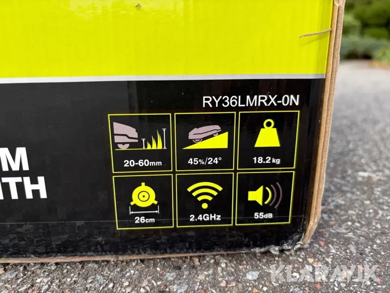 Billede 9 - Græsslåmaskiner Ryobi Roboyagi RY36LMRX 2 styk