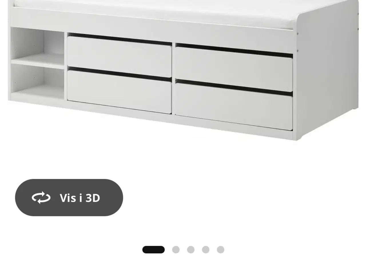 Billede 1 - Seng med skuffer