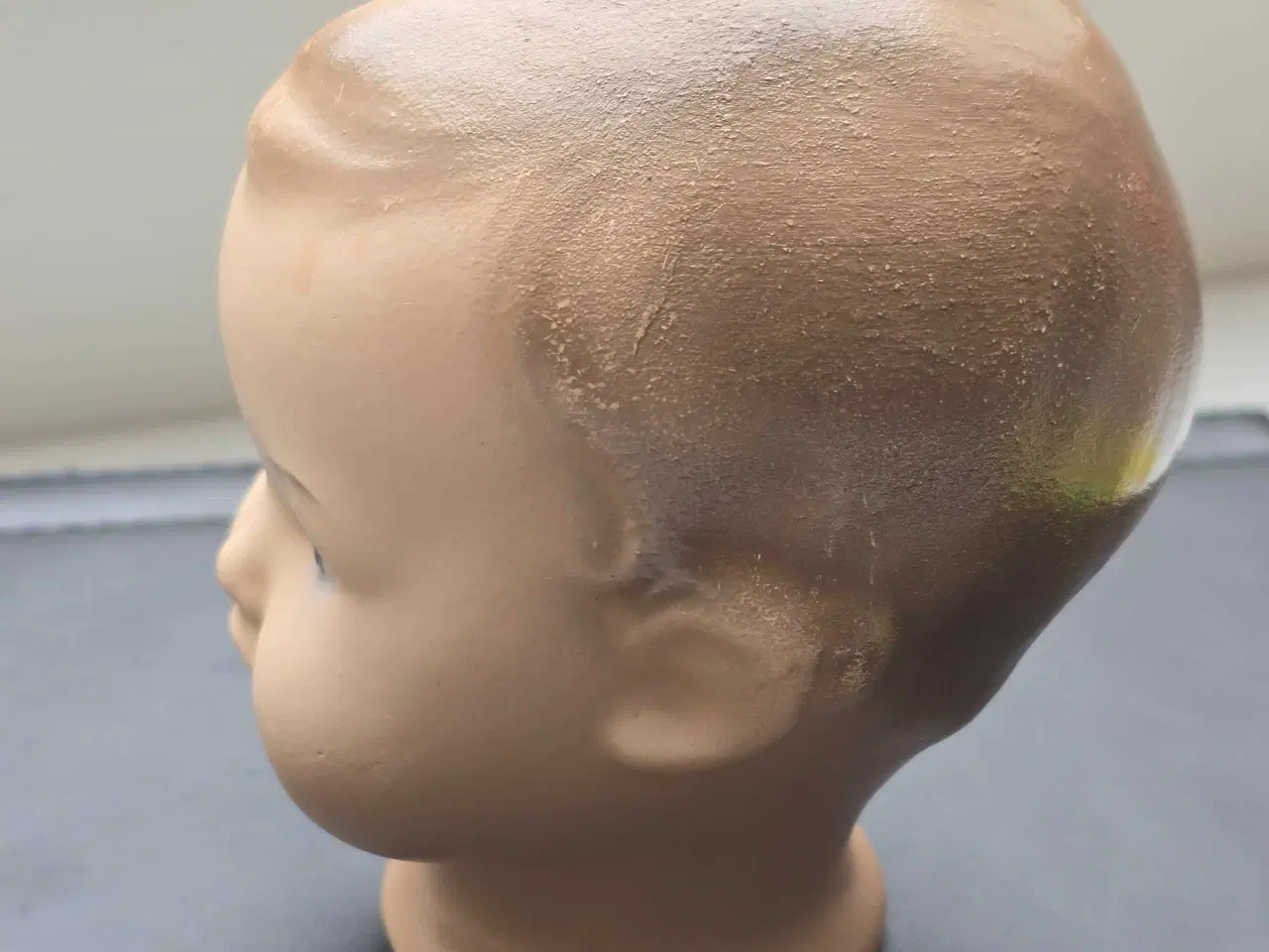 Billede 2 - Dukkehoved 11 cm høj