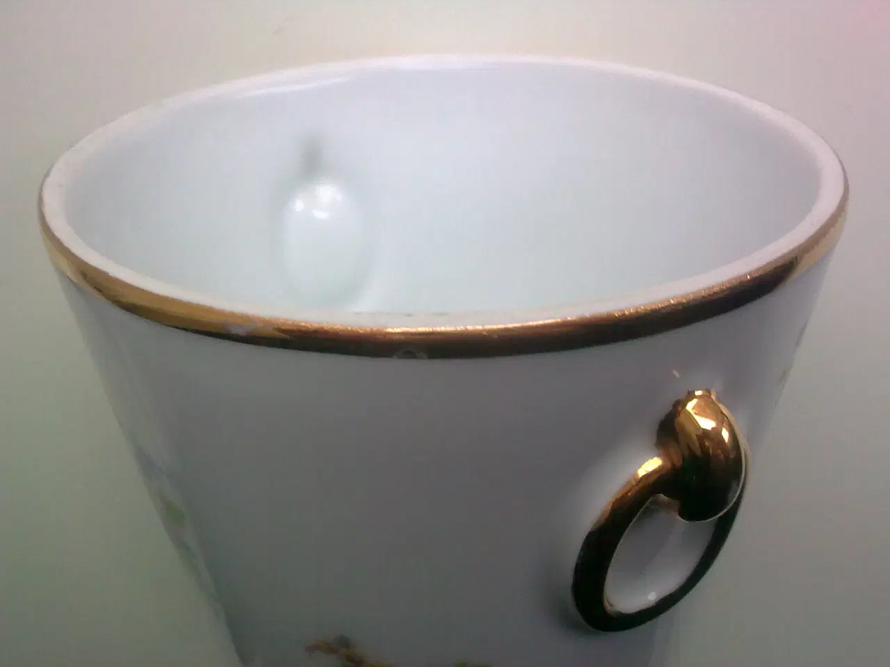 Billede 12 - Rosa keramik HÅNDVÆRK potteplante & svenske roser