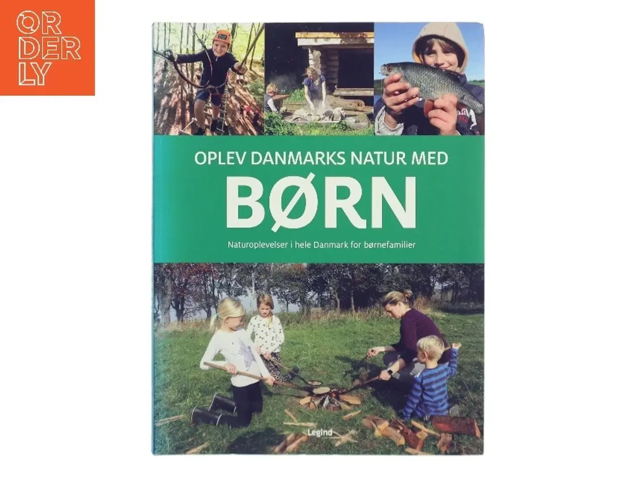 Billede 1 - Oplev Danmarks natur med børn : naturoplevelser i hele Danmark for børnefamilier af Troels Gollander (Bog)