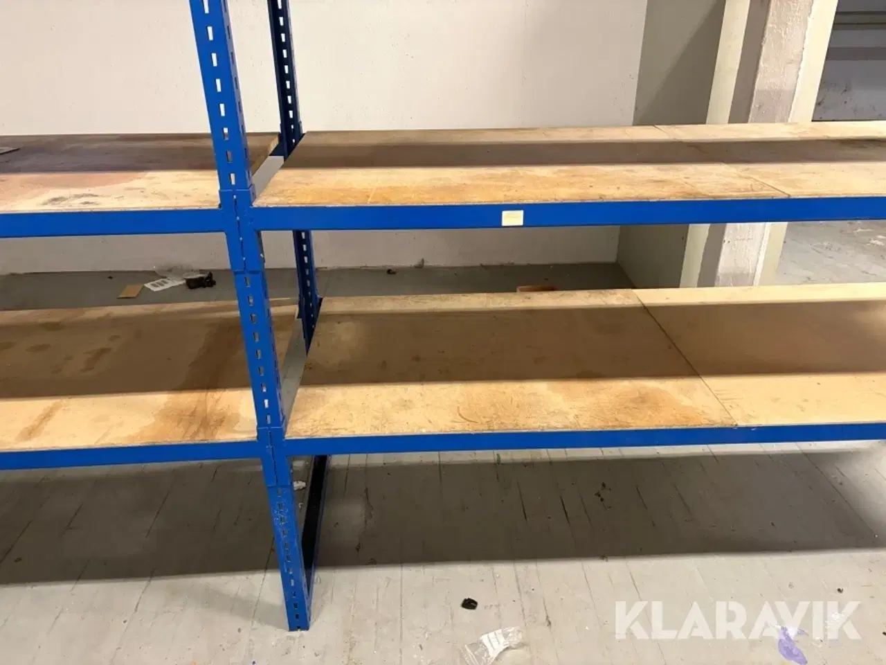 Billede 11 - Værkstedsreol 2 sektioner