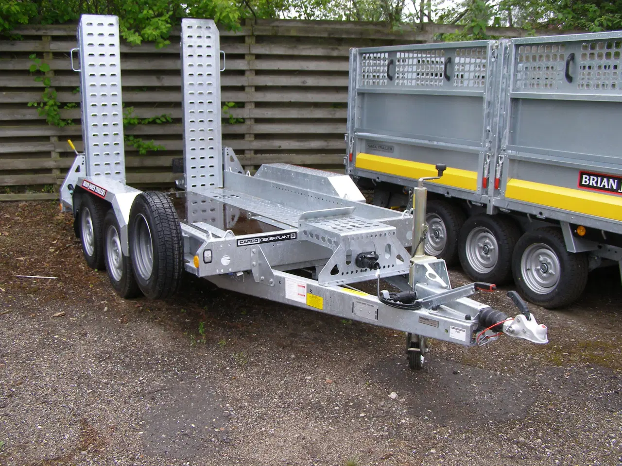 Billede 3 - Fabriksny Brian James maskintrailer 2700 kg