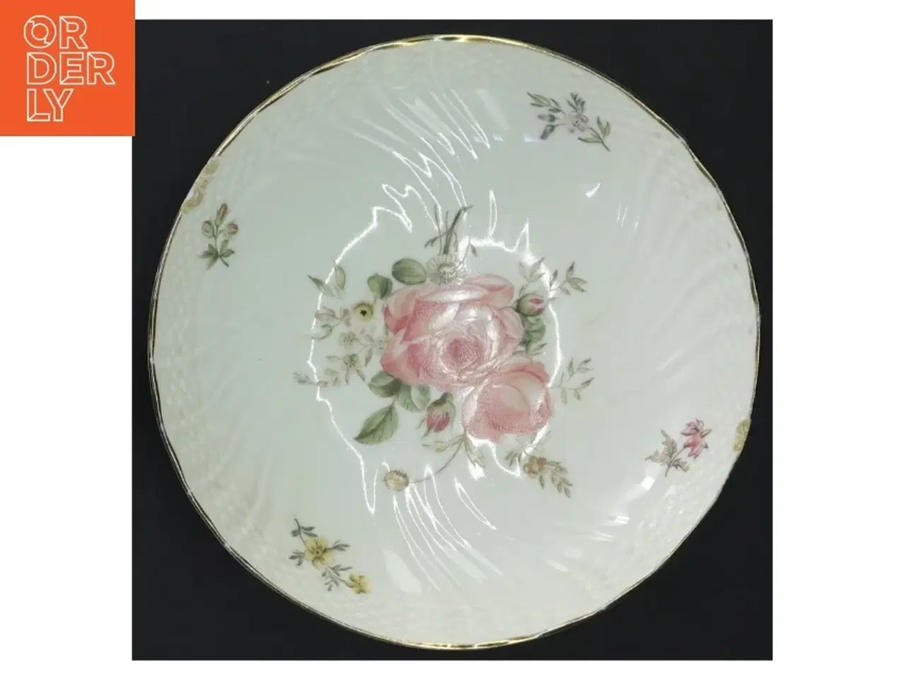 Billede 4 - Lille fad med fod fra Frijsenborg stel fra Royal Copenhagen (str. Ø 17,5x5 cm)