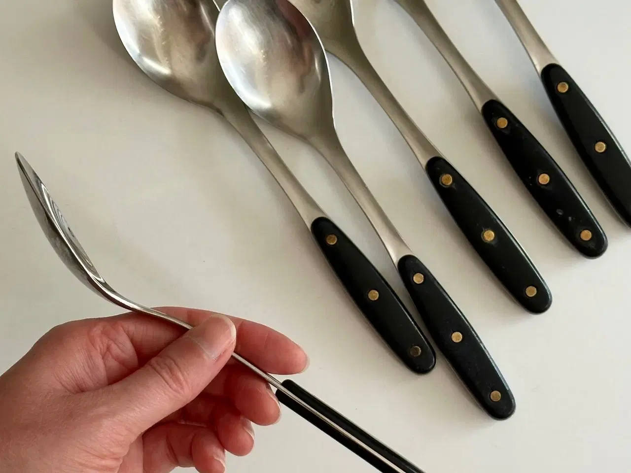 Billede 3 - Hackman Finland stainless skeer, 6 stk samlet