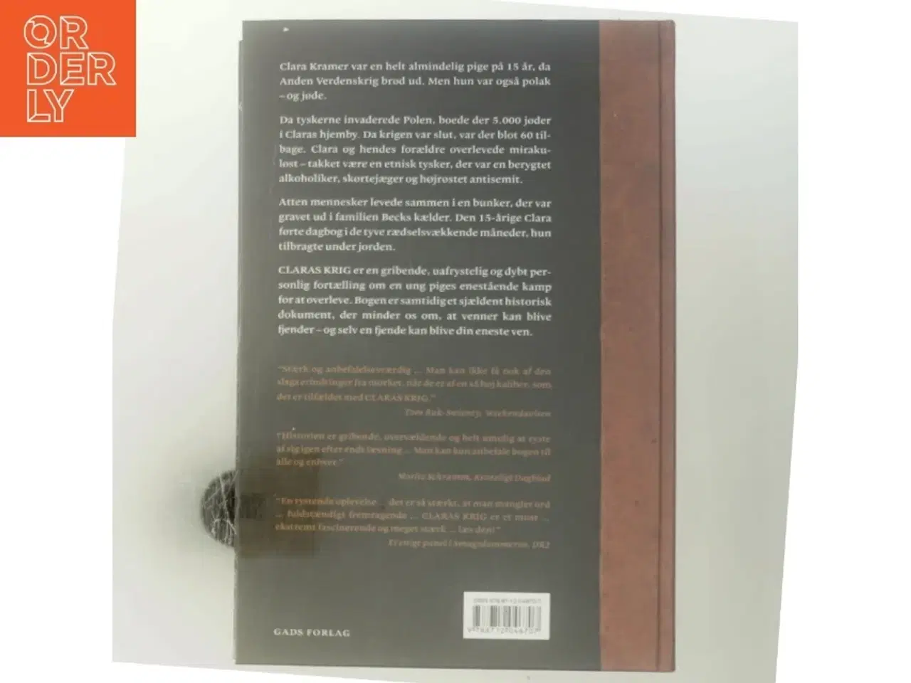 Billede 3 - Claras krig : en piges dramatiske kamp for at overleve af Clara Kramer (Bog)