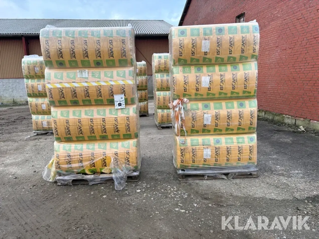 Billede 2 - Isolering Isover Murfilt - 2 paller af 31.01kvm