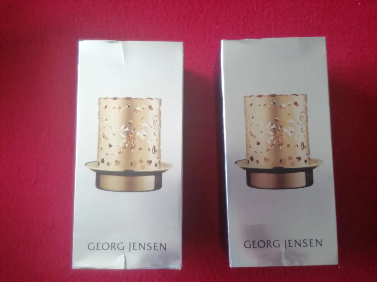 Billede 6 - Georg Jensen, 2009 Engel lysestage forgyldt