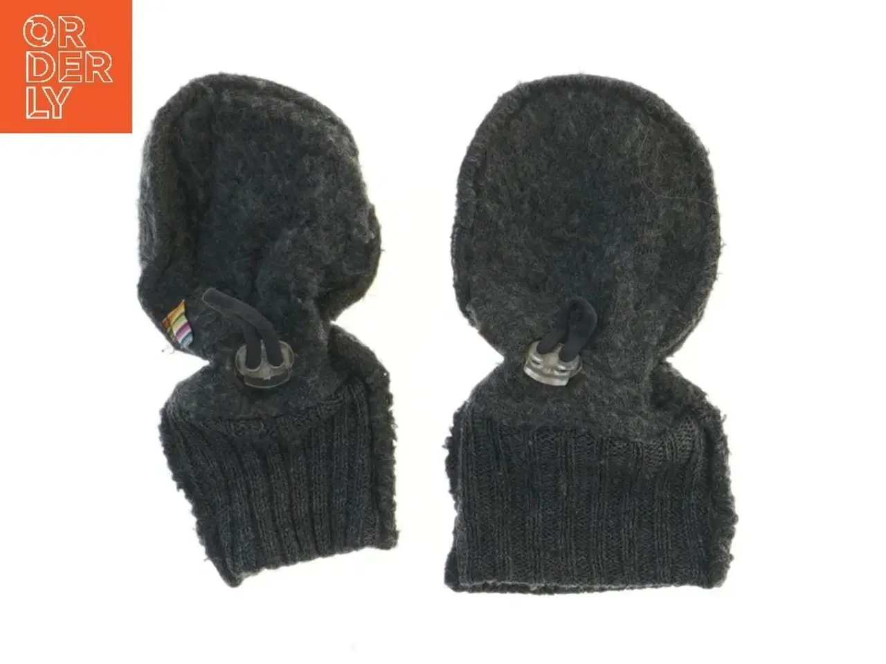 Billede 3 - Grå børnevotter med elastik fra Joha (str. 17 cm)