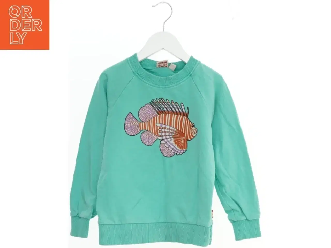 Billede 1 - Børne sweatshirt str. 122 i økologisk bomuld fra Dyr Cph (svarer til 110/116)