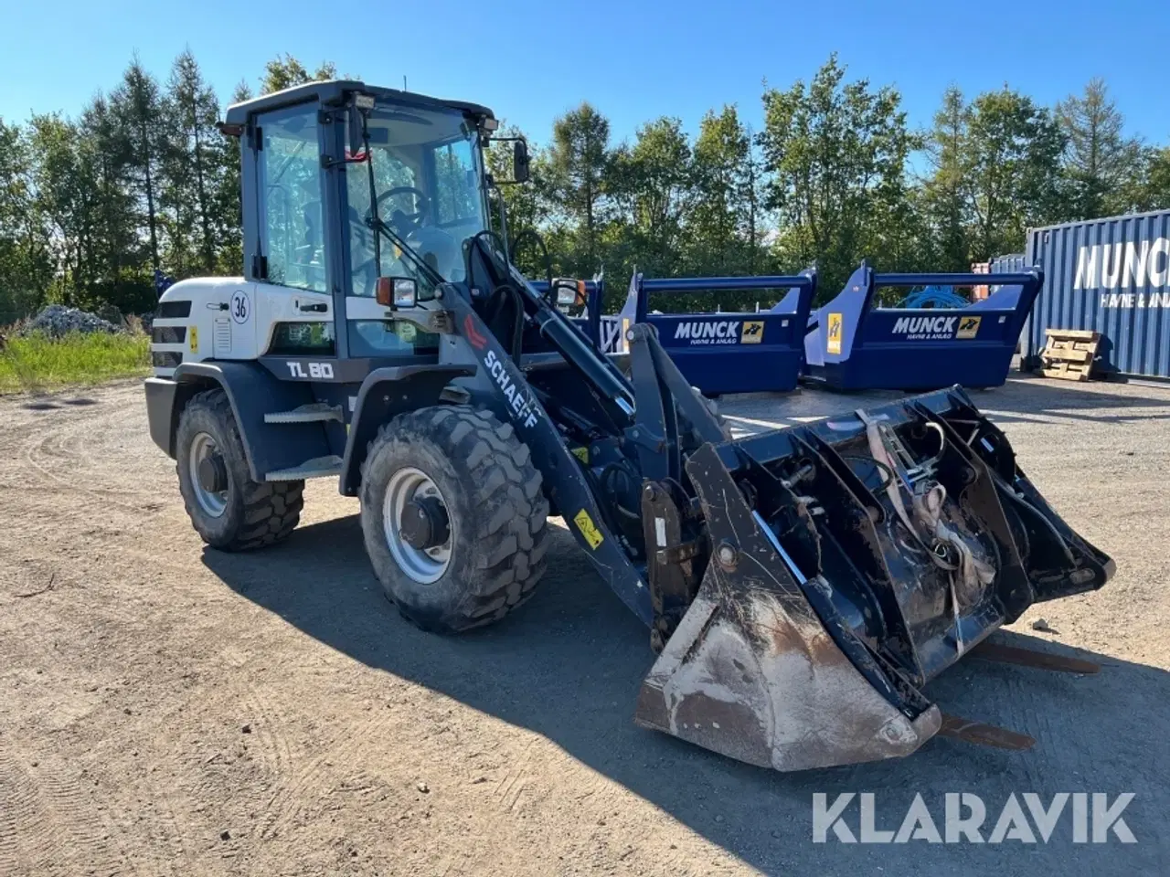 Billede 2 - Hjullæsser Schaeff TL80