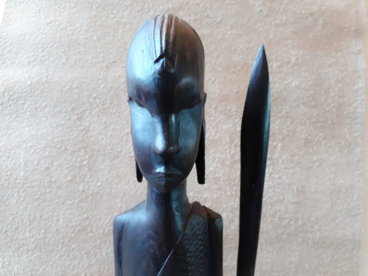 Billede 3 - Masai Kriger Figur