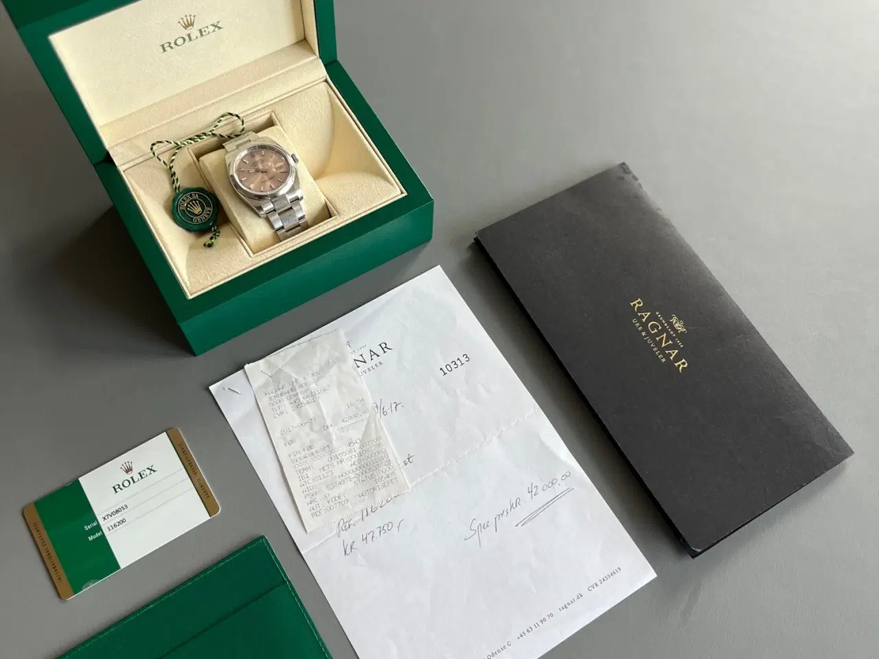 Billede 3 - Rolex Datejust 116200 lyserød skive