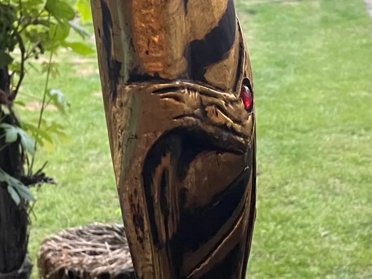 Billede 3 - Buddha 55 cm høj,i træ