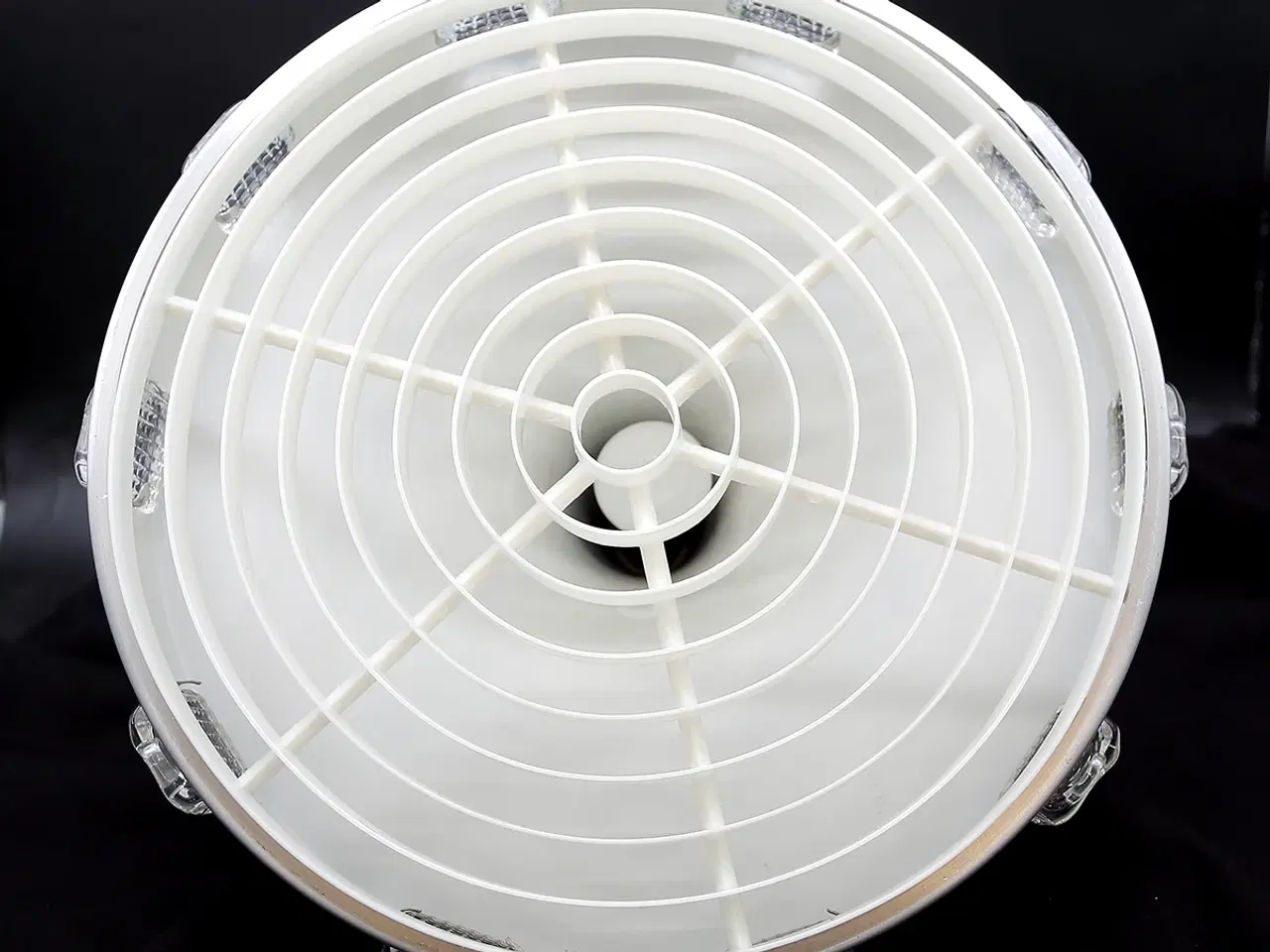 Billede 8 - Space age pendel i aluminium med glas, 1960–70