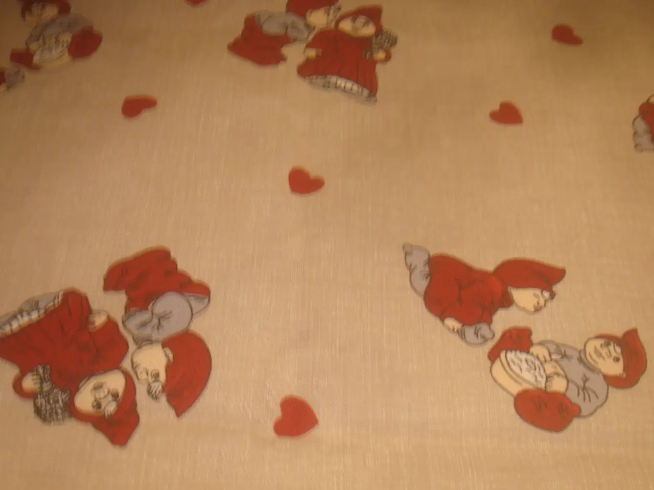 Billede 2 - KLARBORG TEKSTILVOKSDUG, Fin stand, fra røgfrit hj