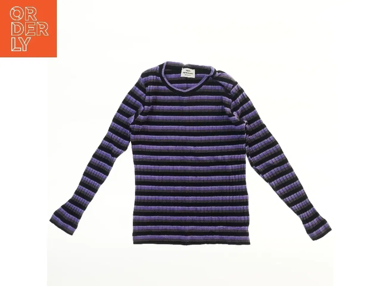 Billede 1 - Langærmet stribet trøje fra Mads Nørgaard (str. 128)