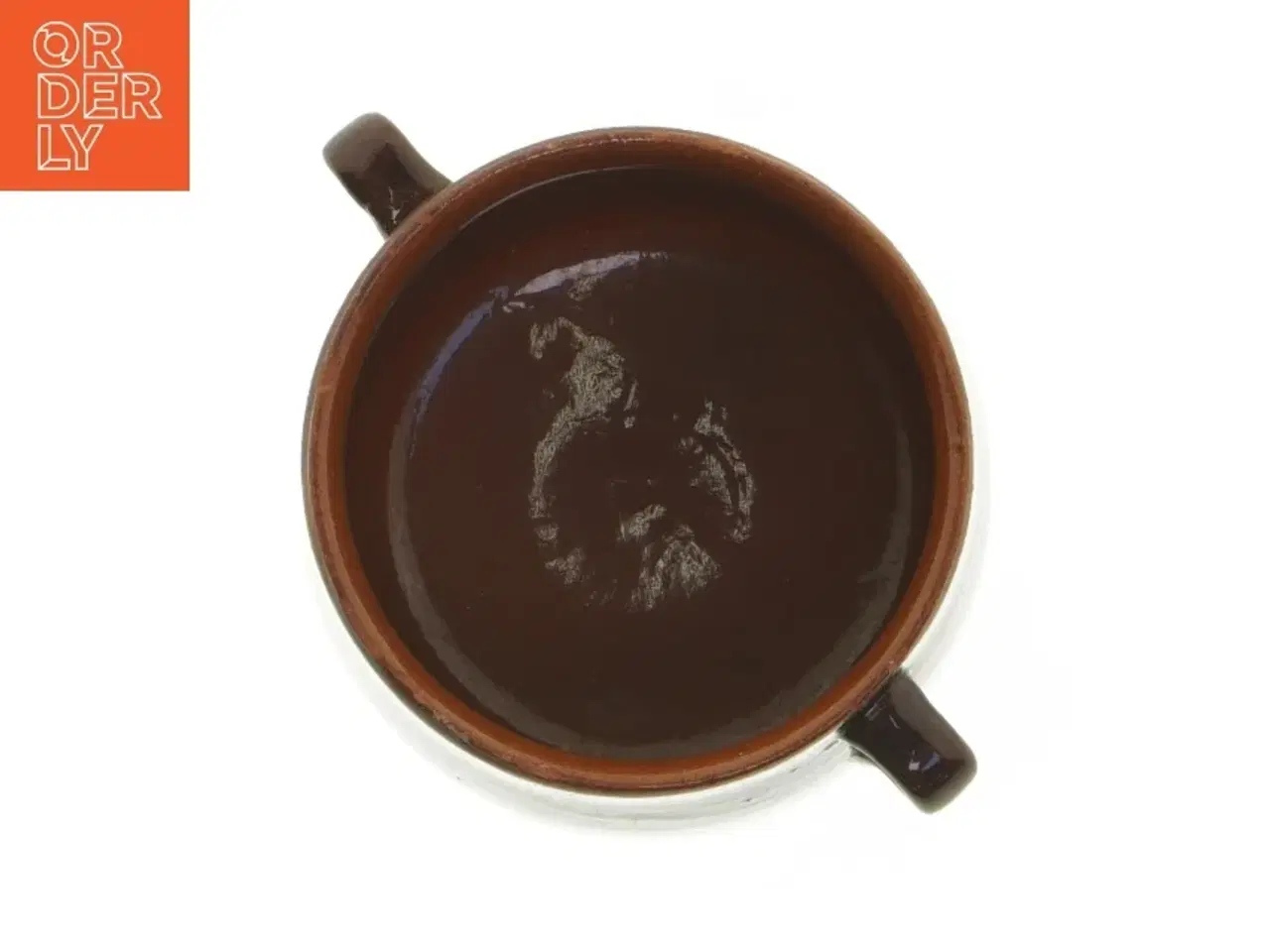 Billede 4 - Keramisk vase med håndtag (str. Ø 10 cm)