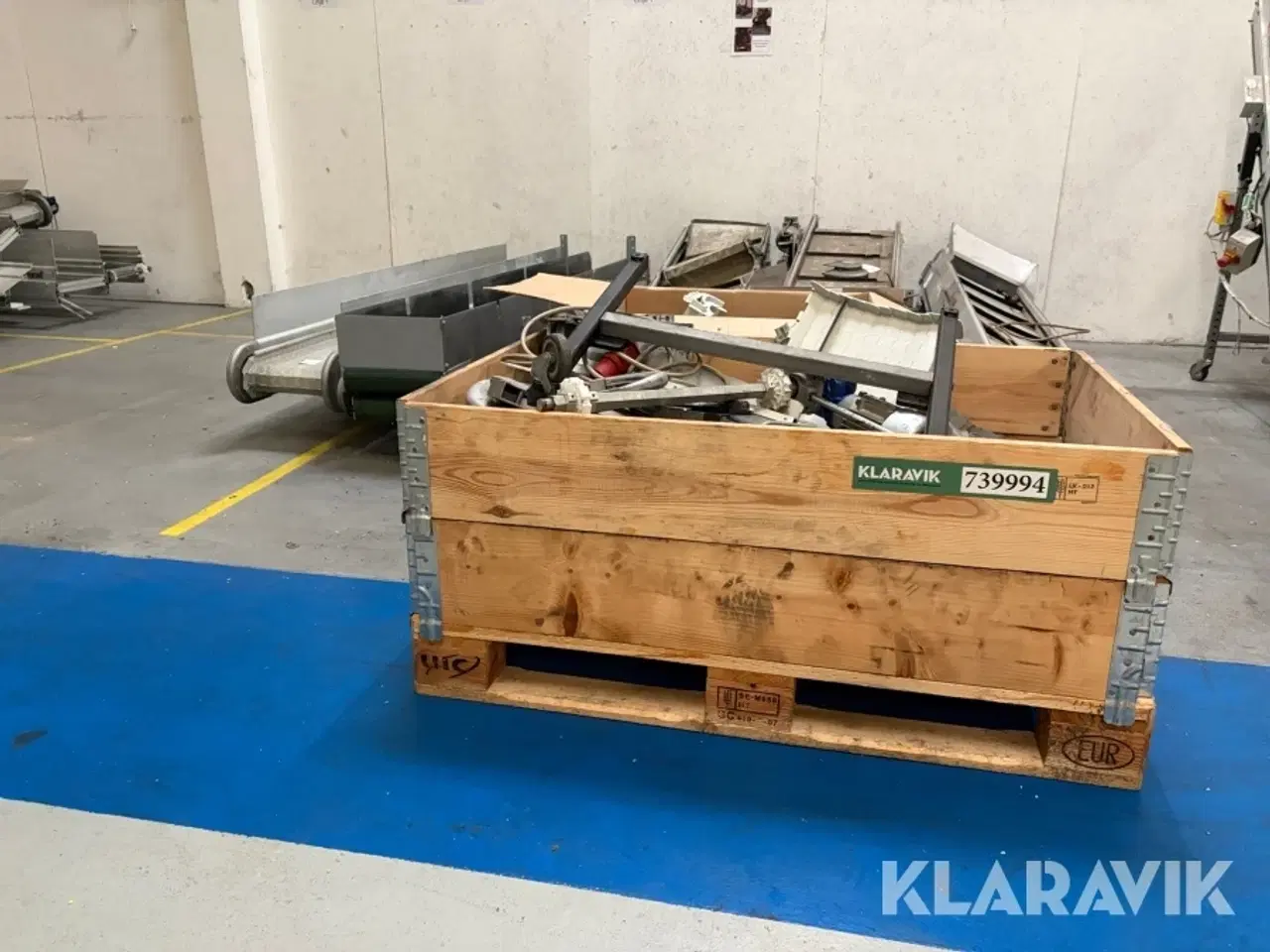 Billede 5 - Samlet lot transportbånd Crizaf med tilbehør